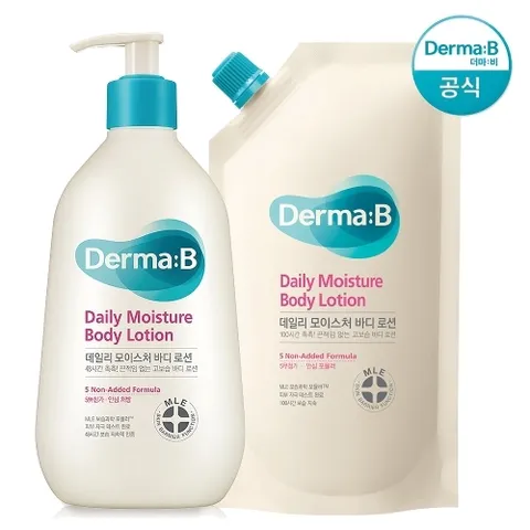 더마비 데일리 모이스처 바디로션 400ml+리필 400ml