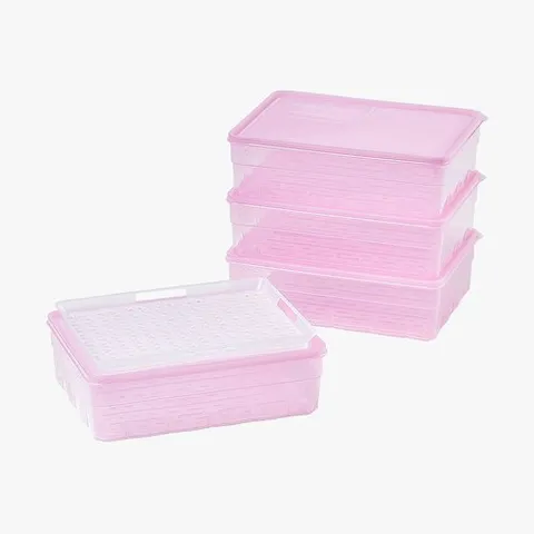 땡스소윤 [점보+채반(대)세트]땡스소윤 시즌5 냉동실 전용 밀폐용기 점보(4개)+채반(대)세트