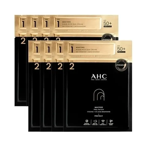 AHC AHC 마스터즈 선패치 2스텝 (선크림 1.5ml) x 8회분 /박세리선패치/골프패치20527909587795