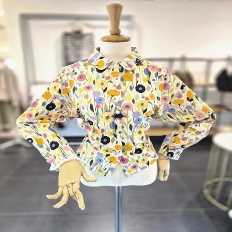 패션플러스 [이프네] IQ2WBL09그림꽃블라우스V