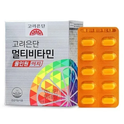 고려은단 고려은단 멀티비타민 올인원 이지 120정 1개 종합비타민 G (45726542)