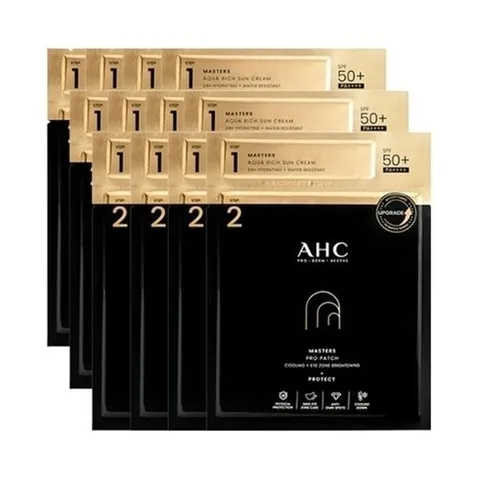AHC AHC 마스터즈 선패치 2스텝 (선크림 1.5ml) x 12회분 /박세리선패치/골프패치20527908587795