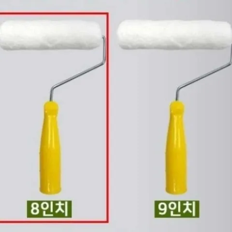 패션플러스 [제이앤엘글로벌탑스] 벽지 도배 깔끔한도구 유성 페인트 롤러 200mm 브러시 (44535333)