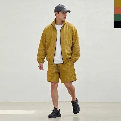 모로엠 남성 시어서커 여름 바람막이 재킷 DMG-JUA-Q4534248