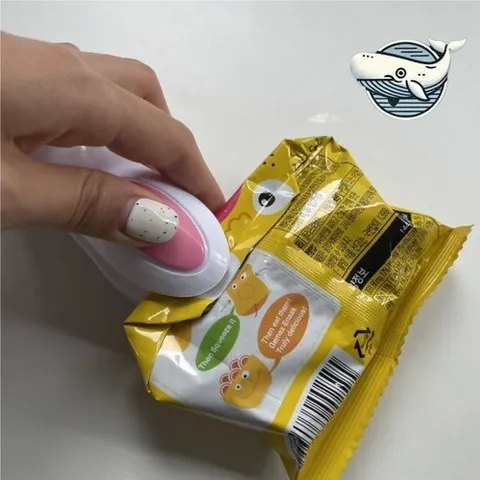 기타 고품질 가정용 밀봉기 미니 실링기 소형 비닐 봉투 미니실링기 실링기 비닐밀봉기 가정용실링기 WFH4VGZ