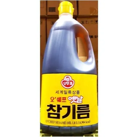 셀러허브 패션 [JHN50SU7_52EP]카놀라유 참기름 고추씨기름 기름 1.8L)X6