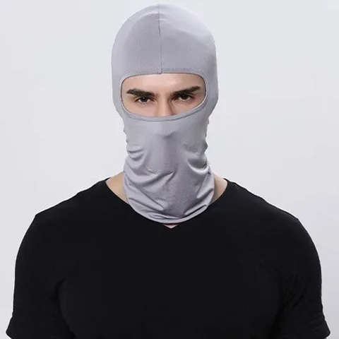 패션플러스 [보드미] 리개 여름용 풀페이스 마스크 그레이