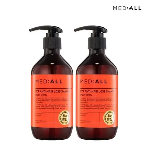 메디올 [] MEDIALL 두피 청정 샴푸 300ml 시트러스향 x2개