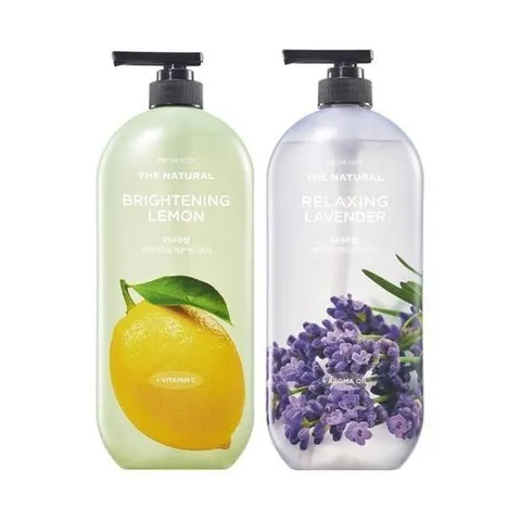 셀러허브 1 엘지생활건강 온더바디 더 내추럴 바디워시 레몬향 900g + 라벤더향 900g x3_GRS