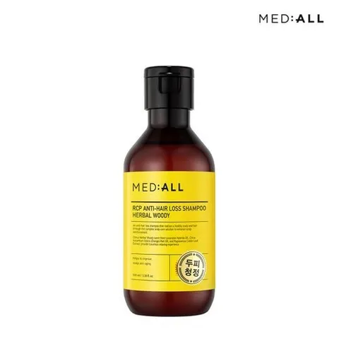 메디올 [] MEDIALL 탈모 비듬 완화 약산성 샴푸 100ml 우디허발향