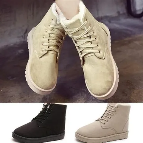 짝꿍닷컴 여성 털부츠 워커 퍼 패딩 숏미들 여자 방한화 FW21_P053550008