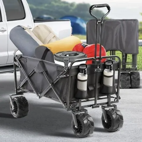 셀러허브 패션 [JHQ18S47_53D4]캠핑웨건 트렁크정리함 접이식 캠핑카트