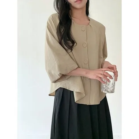 헤레이스 마리 블라우스 자켓YMSH26SS479_P425837468