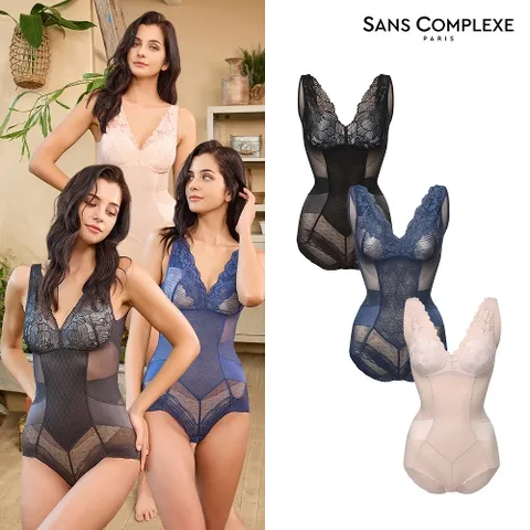 상콤플렉스 (90) 라이크라 올인원 바디수트 3종 패키지