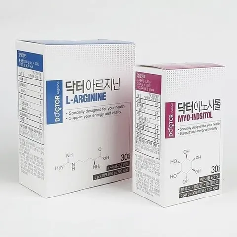 기타브랜드 닥터에디션 아르지닌 + 이노시톨 각30포 세트_P408412332