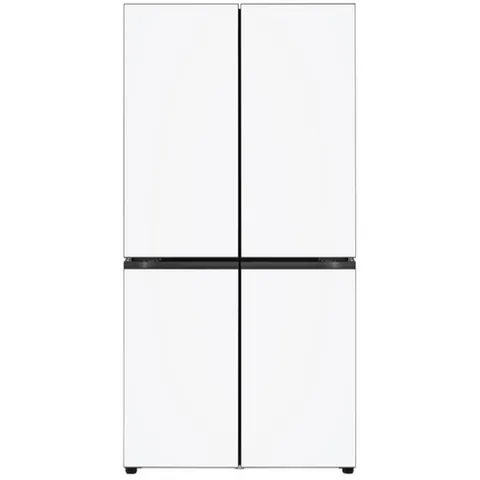 LG전자 LG 오브제컬렉션 2024 베이직 875L 메탈 크림화이트 4도어 M875MHH031S
