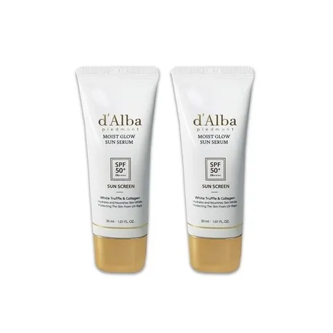 셀러허브 1 달바 모이스트 글로우 선세럼 30ml 2개 튜브형 (47335596)