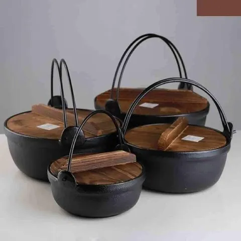 셀러허브 1 무쇠 주물 맥반석 샤브 냄비 4호 코팅 인덕션