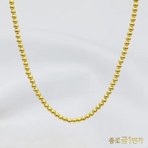 종로금1번가 여자 순금 목걸이 볼  18.75g