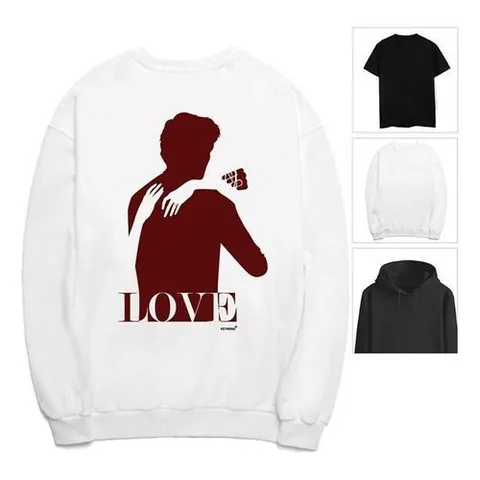 셀러허브 패션 [라일리] Rly 러브 사랑 love 연인 커플룩 포옹 실루엣 반팔티 (9656583)
