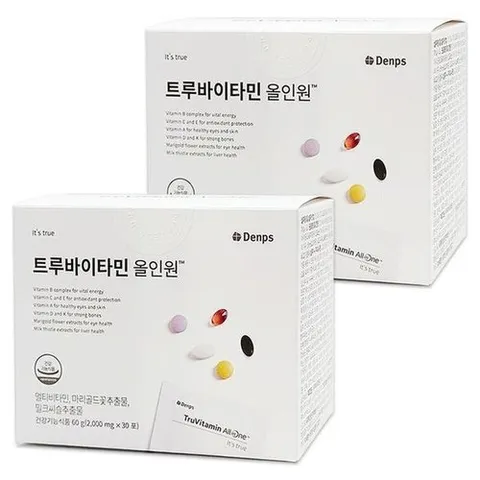 기타브랜드 트루바이타민 올인원 루테인 밀크씨슬 멀티비타민  30포 2개_P421681533