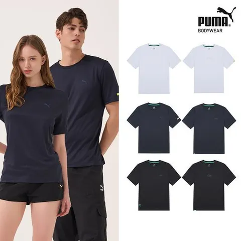 푸마 (25SS) 푸마 메쉬 솔리드 언더셔츠 6종 패키지(남녀공용)