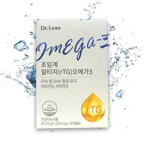 닥터린 닥터린] 닥터린 초임계 알티지 오메가3 1025mg 30캡슐 X 1 TB (41266288)