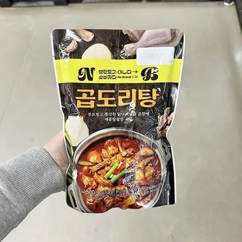 셀러허브 식품 곱도리탕 500g 아이스박스포장 77751