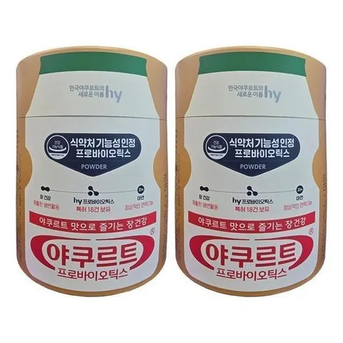 한국야쿠르트 한국야쿠르트 야쿠르트 프로바이오틱스 아연 2g x 60포 2개 HIS (37726220)