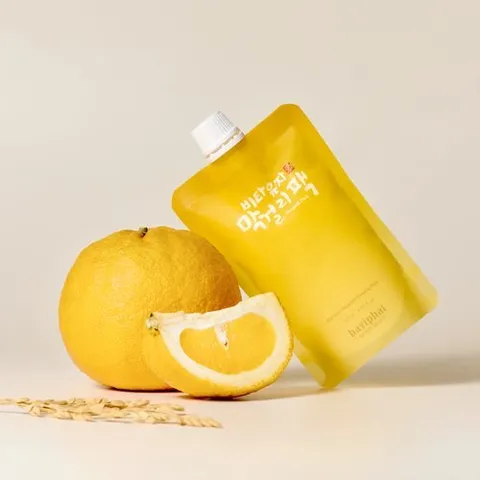 기타 비타 유자 막걸리팩 톤업 미백 탄력 보습 촉촉한 파우치 마스크팩