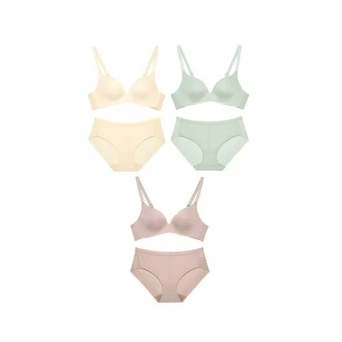 플레이텍스 플레이텍스] 노와이어 시크릿 브라팬티 6종 버터옐로우 민트 샌드베이지