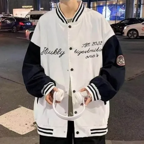 모로엠 남성 레터링 로고 포인트 봄잠바 점퍼 DMS-JUA-Q4139325