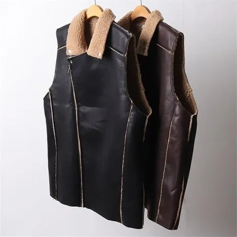 셀러허브 패션 빅사이즈사랑해요 F815L112 무스탕버튼지퍼롱조끼 BE