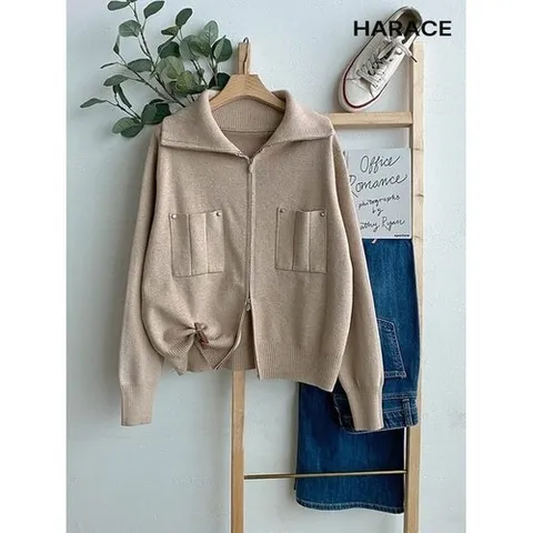 헤레이스 투 세일러 가디건YMSH25SS071_P383235861