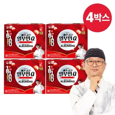 김오곤원장 김오곤의 메가실크 알부민Q 4박스120병_P413071620