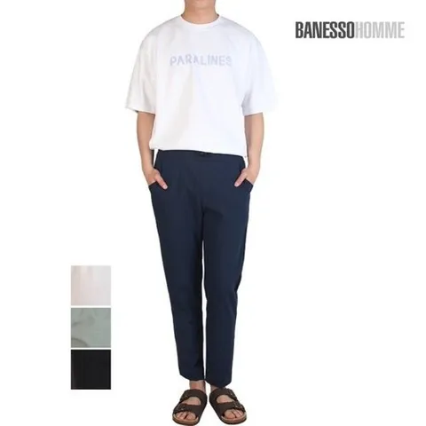 필골드 BANESSOHomme] 프리미엄 로얄린넨 9부팬츠 SLPT513