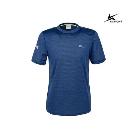 코몽트 남성 기능성 에어쿨 반팔 티셔츠 블루_P391956320