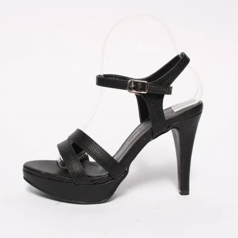 옷자락 여자 토오픈 스트랩 가보시 스틸레토 킬힐 샌들