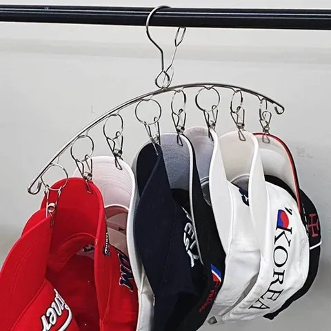 기타 빨래 집게 건조대 스테인리스 베란다 양말 8구 옷걸이_WF50729