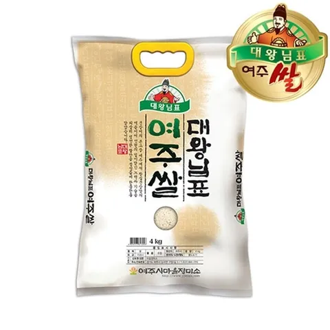 대왕님표 여주쌀 [25년 햅쌀] 대왕님표 여주쌀 4kg