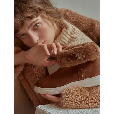 오브엠 오브엠][택가318,000] 여성 방한 털부츠S23A9211