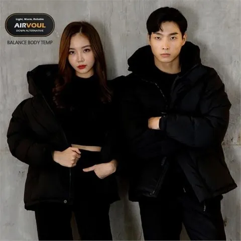 미라클 에어볼 숏패딩 SMR 블랙 헤비패딩점퍼_P068845961