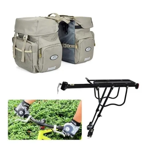 기타브랜드 자전거 투어 페니어가방 집받이 세트 자전거