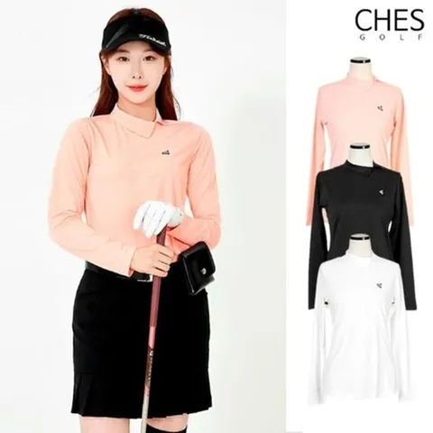 체스 김영주스포츠 마엘로 여성골프 쿨냉감 카라티셔츠_P322060411