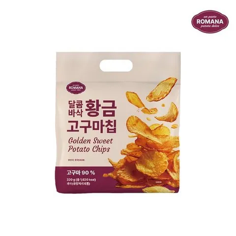 기타 로마나 달콤바삭 황금 고구마칩 320g
