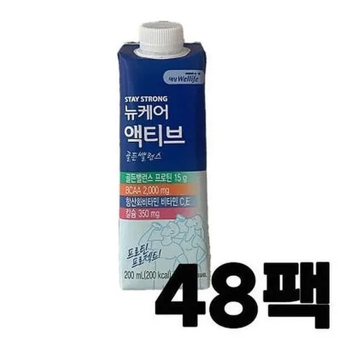 기타브랜드 대상 뉴케어 액티브 골든밸런스 오리지널 200ml 48팩 AD_P429201195