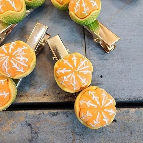 셀러허브 1 [HYIJT6LC_4B]제주 여행선물 집게핀 제주선물 감귤