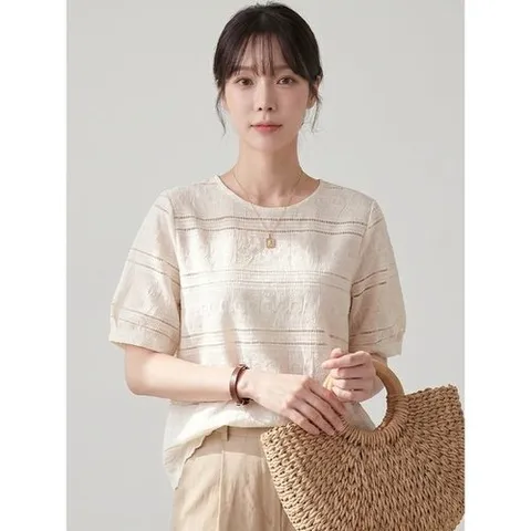 카라 KARRA 캔디펀칭블라우스A4M0446_P362621627