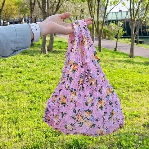 셀러허브 1 [HYIJPJOS_4B]쭈구리 장바구니 요술가방 보조백