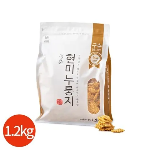 기타 청춘 현미 누룽지 1.2kg